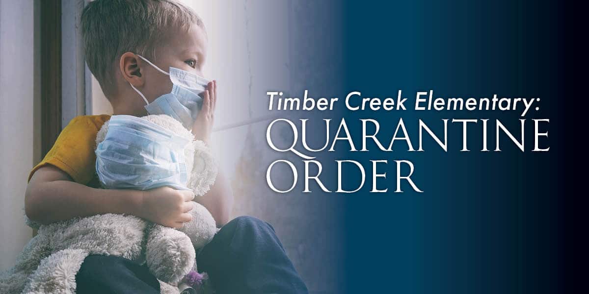 Timber Creek Elementary Quarantine Order Kansas Justice Institute